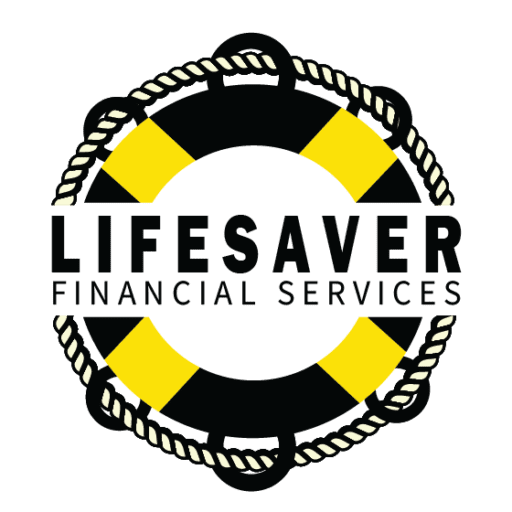 A life saver logo is shown on top of a green background.